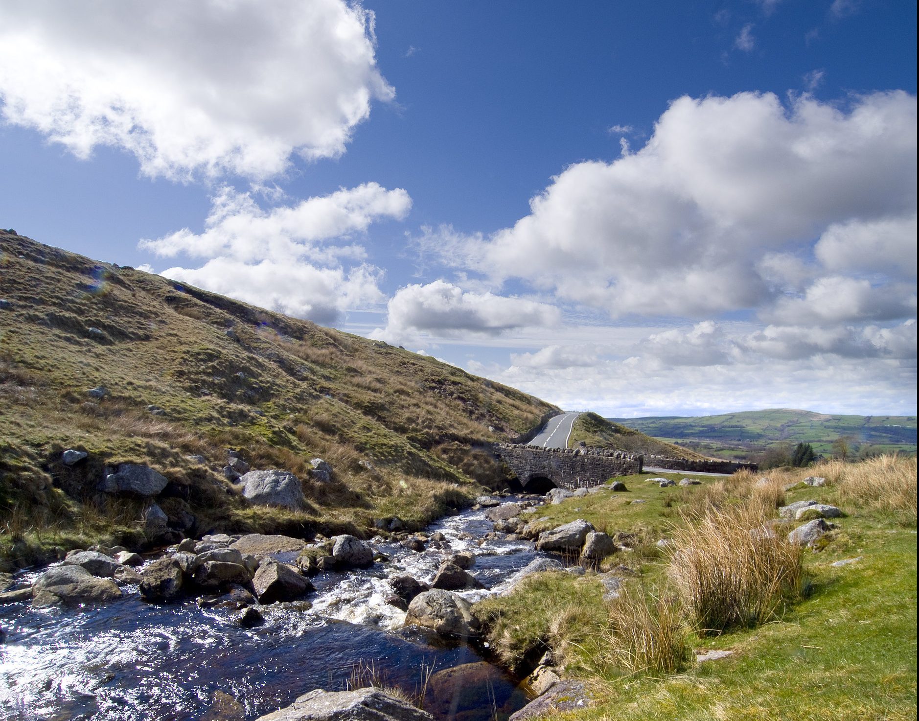 Afon Clydach at Black Mountain