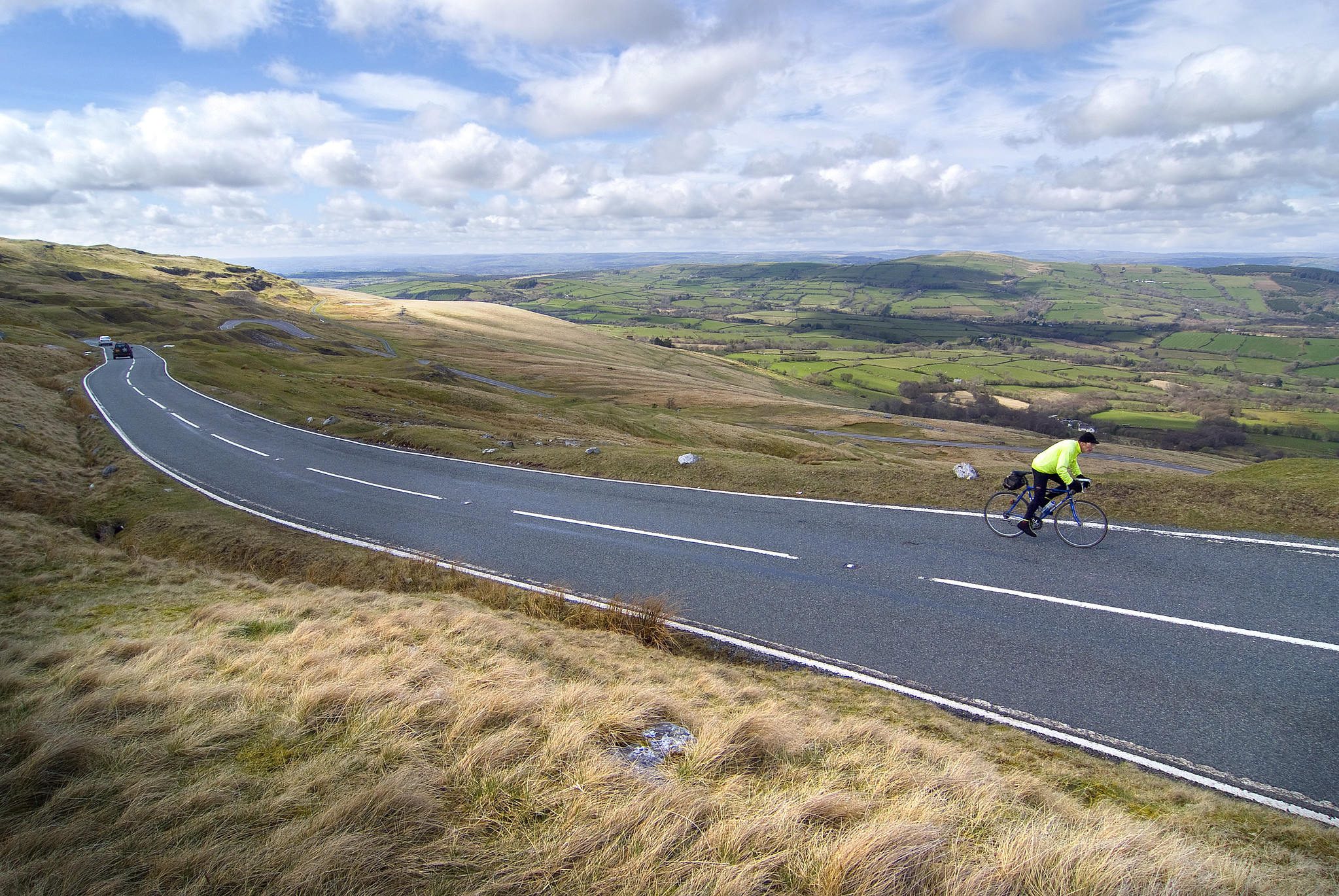 Cycling through the Ammanford Countryside