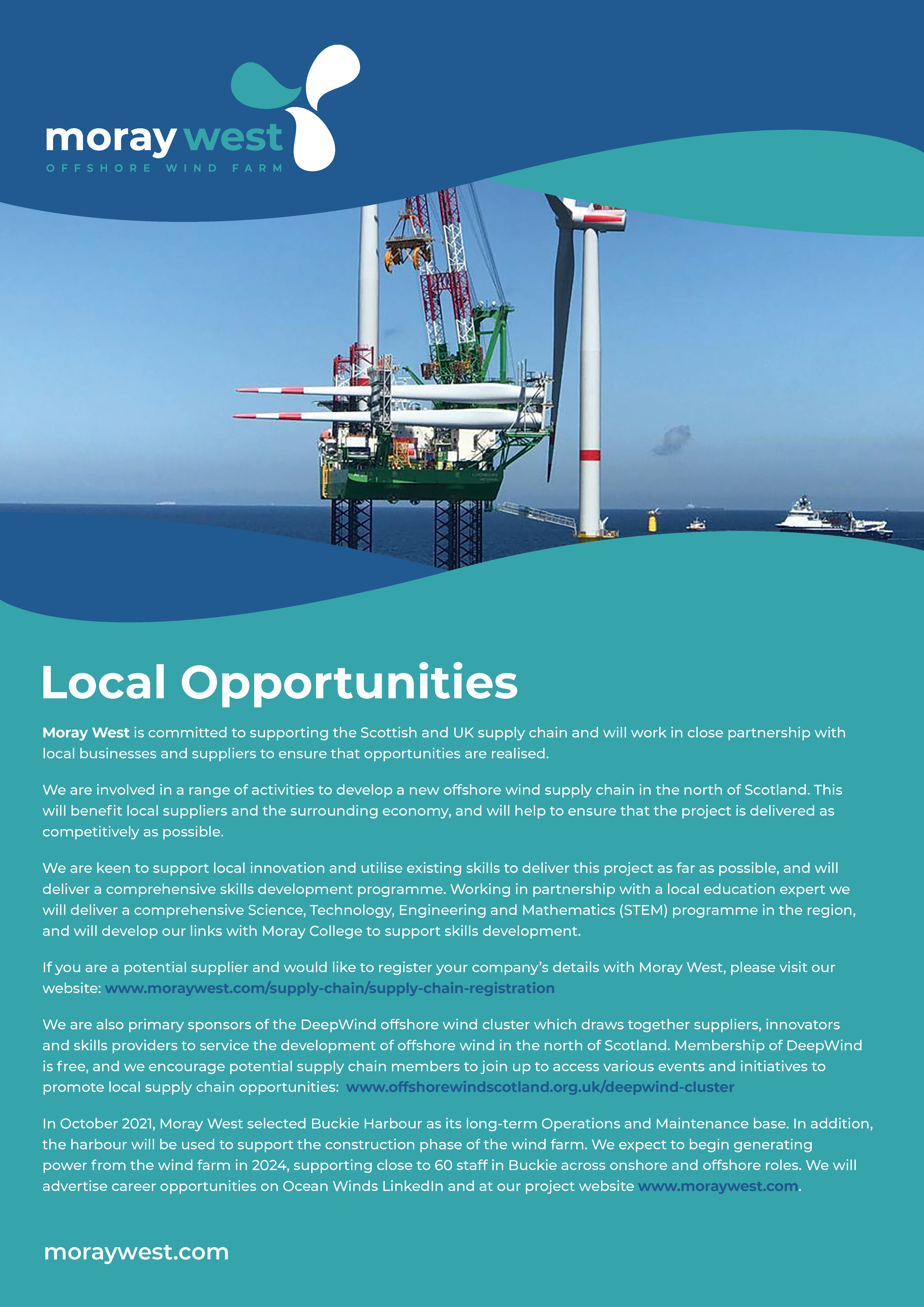 Local opportunities
